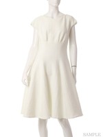 フレンチスリーブワンピース/ネイビー