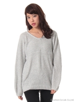 ブークレチュニックニット/ハイ