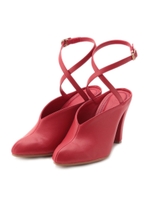 クロスストラップサンダル/BLK