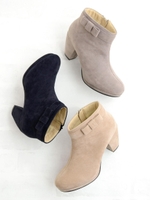 サイドリボンブーツ/Ｄ／ブラウン