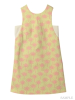 パームツリー柄ワンピース/オフホワイト