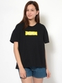 CHEESE LOGO S/S BIG TEE/ブラック