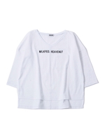 H/S POCKET TEE LONG LOGO/ブラック