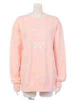 LITTLE TEDDY SWEAT ONE-PIECE/PINK