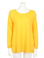 ハイゲージフレアチュニック/YEL