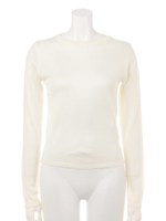 【ANAP】バックオープンデザイン薄手ニット/ベージュ(005)