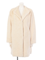 【BED&BREAKFAST】Sheep Boa Coat/OFF WHITE