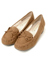 インヒールボアモカシン/キャメル