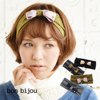 グログランリボンヘッドターバン