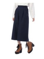 レースアップガウチョパンツ/キャメル(041)