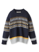 BLANC basque 二ットプルオーバー/アイボリー(104)