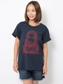 FACE S/S BIG TEE/ネイビー