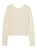 2wayニットトップス/WHITE