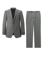 REDA WARMSENSEピンストライプスーツ/ダークグレー(313)