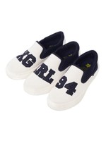 X-GIRLXSUGER FREAK SLIP-ON/ホワイト