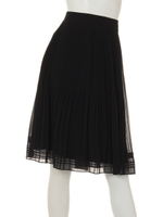 シフォンジョーゼットプリーツ/ベージュ(040)