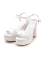 シンプルストラップサンダル/WHT