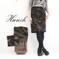 ダブルフェイスカモフラタイトスカート
