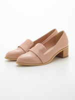 ヒールローファー/オフホワイト