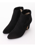 スエードショートブーツ/ブラック(019)