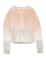 ディップダイケーブルカーデ/PNK