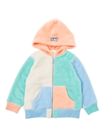 HUMMING FLUFFY ZIP HOODIE/MULTI