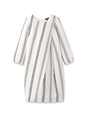 [S]ストライプワンピース/ホワイト(101)