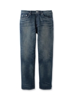 ストレッチ加工デニム 5ポケットパンツ/ネイビー(093)