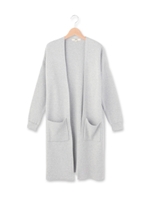 ミラノリブロングカーディガン/オフホワイト(303)