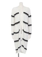 ルーズニットロングCD/オフホワイト