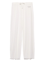 ロゴプリントロングパンツ/OWHT