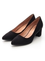 BFC Sチャンキーヒールパンプス55/Black