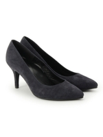 【VERY4月号掲載】ベーシックポインテッドトゥパンプス/ブルー系(095)