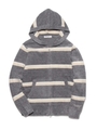 【GELATO PIQUE HOMME】moco moco’スムーズィー’ラインパーカ/GRY