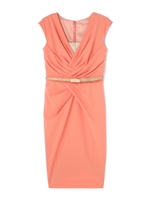 ジョーゼットワンピース/ピンク(091)