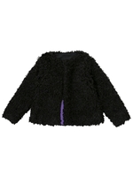 SHAGGY JACKET/BLACK