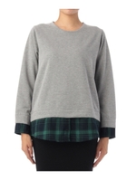 シャツレイヤープルオーバー/グレー(512)