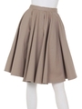 ボリュームフレアースカート/KHAKI