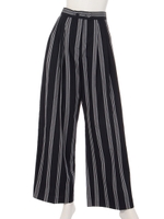 2つ釦ワイドパンツ/柄2