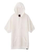 MESH HOODIE TOP/ホワイト