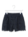 フラワーレースショートパンツ/オレンジ(067)
