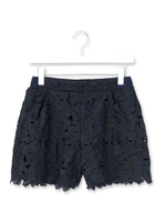 フラワーレースショートパンツ/オレンジ(067)