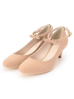 2WAYリボンストラップ付きパンプス/ベージュ(052)