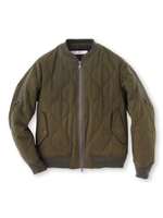 SUPER100'Sウールブルゾン/ブラック(019)