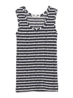 [Salon de Balcony]縄ボーダータンクトップ/NVY