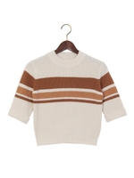 ☆JC アゼ ライン ハイネック ショートスリーブ/OFF-WHITE