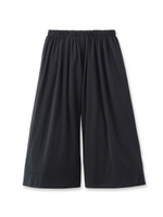 ギャザーガウチョパンツ/ブルー系(094)