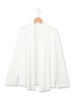 スラブトッパーカーディガン/ブラック(019)