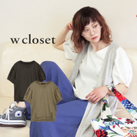 タックスリーブ Vネックプルオーバー