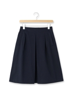 タックフレアスカート/ネイビー(093)